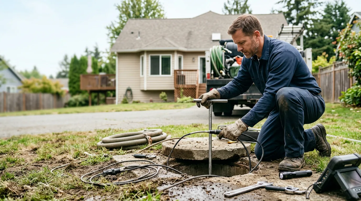 Septic Tank Pumping in Mio, MI